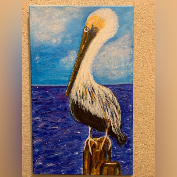 Hand painted acrylic artwork. - Picture 1 of 1